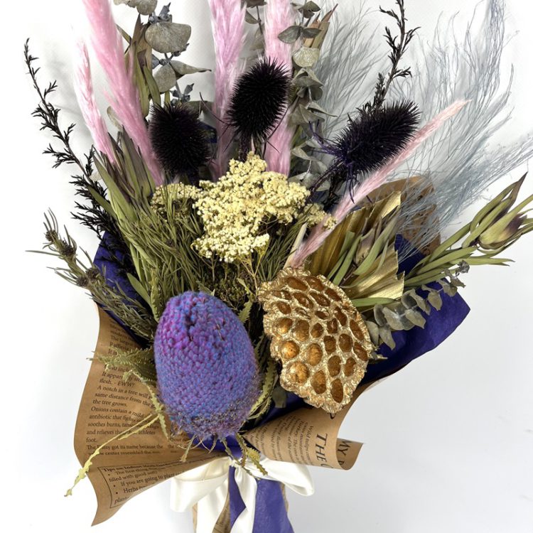 Dried Bouquet - Purple Reign